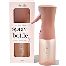 Kitsch Continuous Spray Bottle for Hair – Fine Mist Water Mister & Water Spray Bottle – Recycled Hair Spray Bottle – Spray Bottles for Cleaning, Styling, Plants & More – Terracotta, 150ml